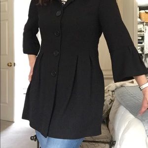 Black button down jacket